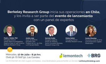 Conoce a BRG, la consultora estadounidense que llega a Chile