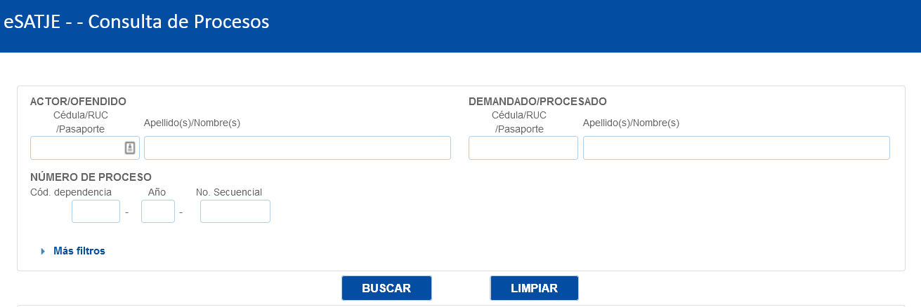 gestión de causas guía judicial