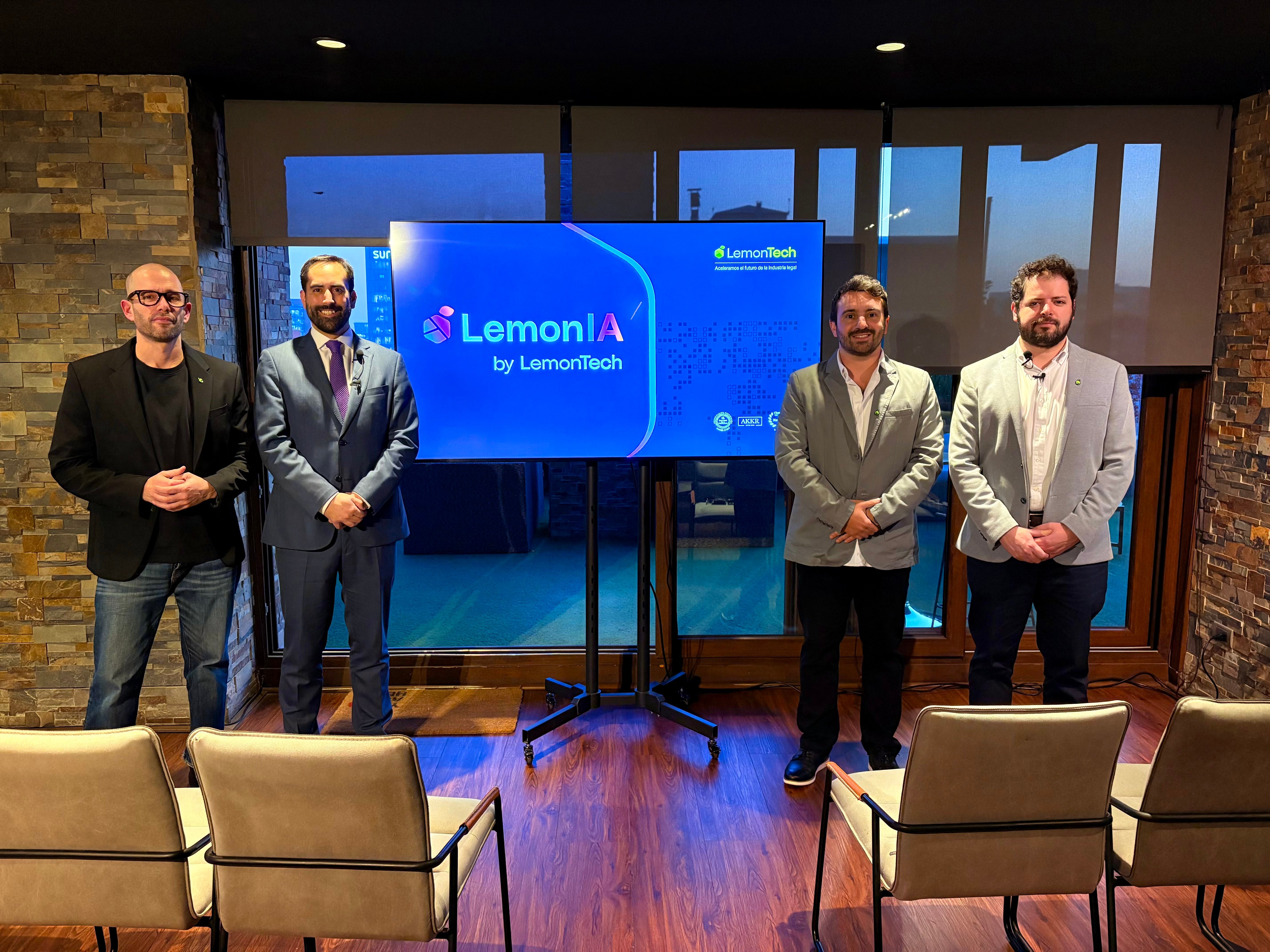 LemonTech lanza “LIA”, la nueva IA que transformará el trabajo de equipos jurídicos en LATAM