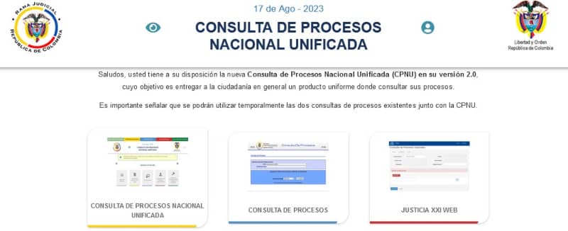 consulta de expedientes judiciales como checar