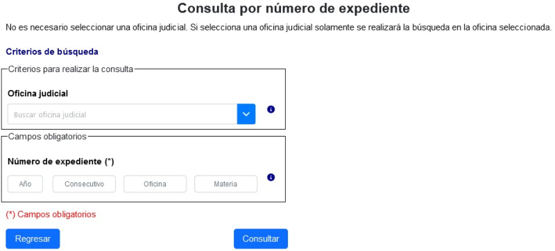 consulta de expedientes judiciales virtual