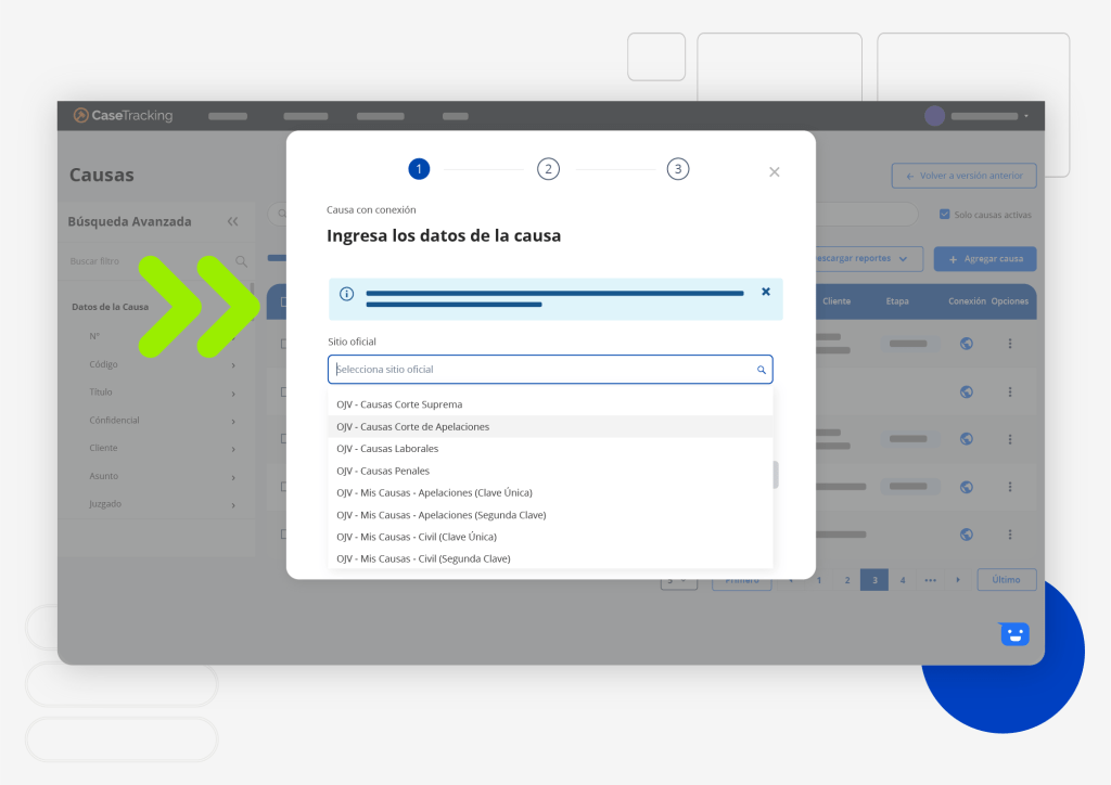 software para abogados laborales conexion poder judicial